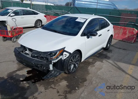 2021 Toyota Corolla Se from USA, damaged, VIN 5YFS4MCE6MP074224